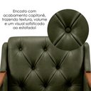 Ver imagem 6 de Poltrona Decorativa Capitone Siena Pes Madeira Corano Tca 217 Moll