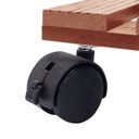 Ver imagem 4 de Suporte Vaso Planta Rodinhas Deck Movel Pallet Jardim Varandas Sacadas Resistente Versatil Decoracao