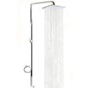 Ver imagem 1 de Ducha Tubular em Aço Inox 2 Polegadas com Chuveiro - Sodramar