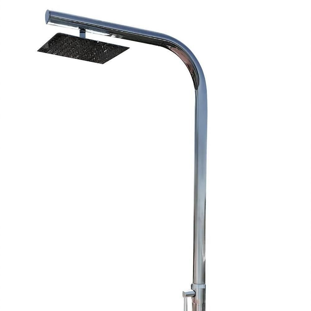Ducha Tubular em Aço Inox 2 Polegadas com Chuveiro - Sodramar - 3