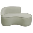 Ver imagem 3 de Kit Divã Recamier Orgânico Marrocos 150cm Lado Direito e 1 Poltronas Amore Bouclé
