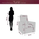 Ver imagem 7 de Poltrona do Papai Confortável Reclinável Turin Matrix Cor:suede Marrom