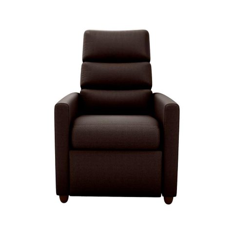 Poltrona do Papai Confortável Reclinável Turin Matrix Cor:suede Marrom