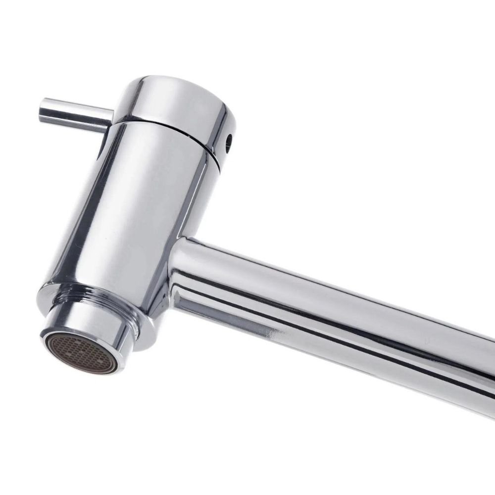 Torneira Para Banheiro Lavatório Mesa Bica Alta 45° Graus - 4