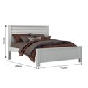 Ver imagem 4 de Dormitório Casal 5PÇS 3 Portas Espelhado Prime - Arbo Design