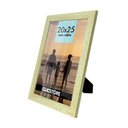 Ver imagem 2 de Kit 2 Porta Retrato 20x25 com Vidro Quadro Gravata Imagem Decoração Aparador:carvalho