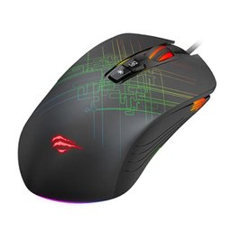 Mouse Gamer HAVIT Professional Gaming RGB 7 Botões 6400 DPI Preto - HV-MS1019 - 3
