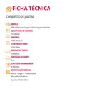 Ver imagem 6 de Mesa de Jantar Copper 120cm Tampo Canto Copo Mdf Vidro com 4 Cadeiras Copper Premium Moderna Mobília
