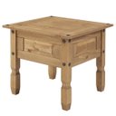 Ver imagem 7 de Mesa Lateral de Madeira Maciça Marrom Antique