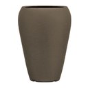 Ver imagem 1 de Vaso Fibra de Vidro Cachepot 46cm Vietnamita Decorativo Sala Plantas Bronze Fosco