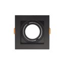 Ver imagem 1 de Spot de Embutir Recuado Taschibra Conecta para Lâmpada Par 30 Quadrado Preto