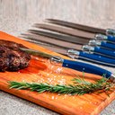 Ver imagem 4 de Conjunto de Talheres Luxo 12 Peças Original Laguiole La Tour - Azul