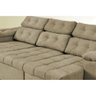 Sofá Itália 2,50 M Retrátil Reclinável Suede Castor – Sofá na Web - 4