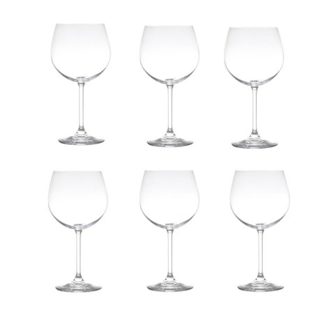 Cj 6 Tacas Cristal Bohemia P/gin Gastro/colibri 570ml