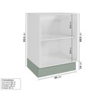 Ver imagem 3 de Balcão 2 Portas 60cm sem Tampo Arizona CabeCasa MadeiraOriginals