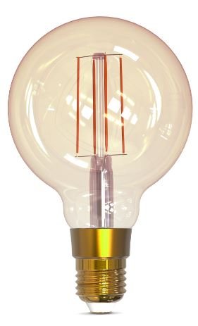 Lâmpada Led Globo G95 Filamento Dimerizável E27 1800k 5w Bivolt - Gaya 9875 Lampada Filamento G95 Di - 2