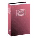 Ver imagem 1 de Cofre Camuflado C/chave Formato de Livro Guarda Valores 24cm:vermelho