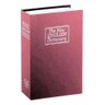 Cofre Camuflado C/chave Formato de Livro Guarda Valores 24cm:vermelho - 1