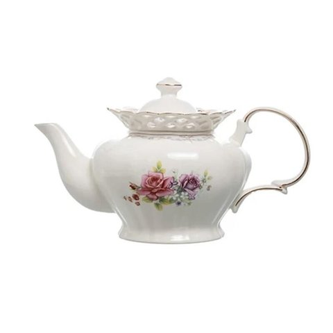 Bule L'Hermitage Mon Cheri em New Bone China 1,1L Branco