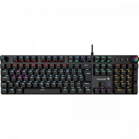 Teclado Gamer Mecânico Rgb Gpro K7 Rainbow Black Edition For