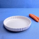 Ver imagem 1 de Forma de Torta de Cerâmica Branca D28cm