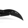 Canivete Karambit Aço Inox Preto Clip AVB - A3236 - 5