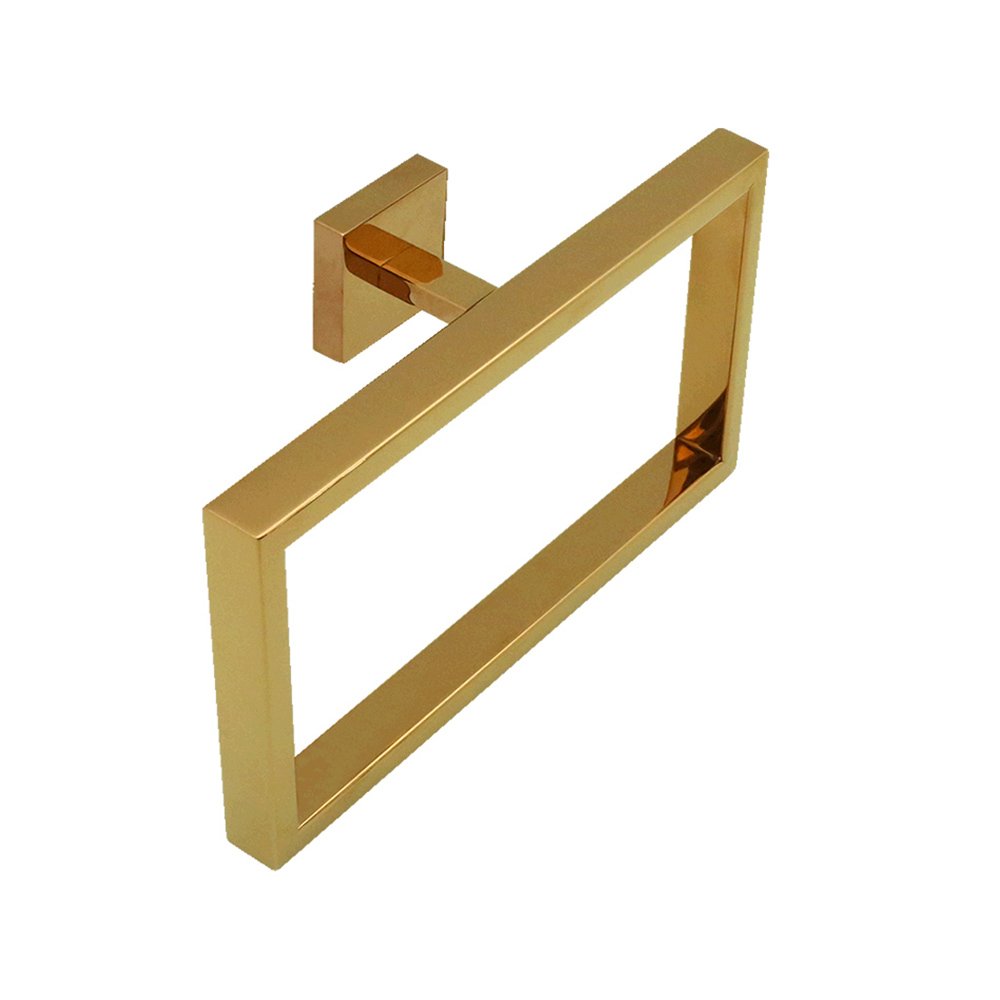 PORTA TOALHA ARGOLA-ETERNA-INOX -GOLD - 1