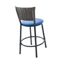 Ver imagem 7 de Kit 2 Banquetas Baixa de Cozinha Encosto Junco