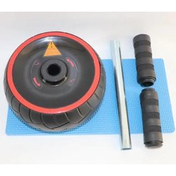 Roda Rolo Abdominal Treino Ginastica Exercício Musculação - 6