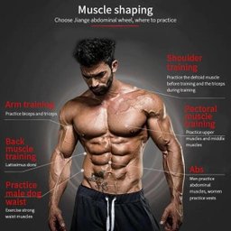 Roda Rolo Abdominal Treino Ginastica Exercício Musculação - 8
