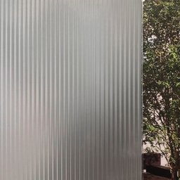 Pelicula Adesivo Eletrostatica Vidro Canelado Transparente - 1 Pelicula Adesivo Eletrostatica Vidro Canelado Transparente - 1