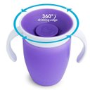 Ver imagem 2 de Copo Treinamento com Tampa 360º 207ml +6m Roxo Munchkin