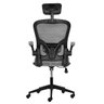 Cadeira Presidente de Escritório Ergonômica Best Mesh Cinza - 4