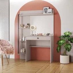 Penteadeira Camarim Encanto JCM:Off White - 2