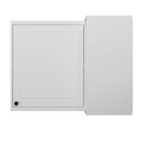 Ver imagem 5 de Armário Aéreo de Canto Herval Liz 1 Porta, Branco, 92,5 Cm