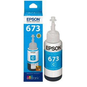 Refil de Tinta Epson Ciano 70ml - T673220-al