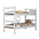 Ver imagem 6 de Beliche Branca Infantil Madeira Design Moderno Desmontável