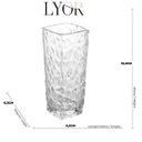 Ver imagem 2 de Vaso De Vidro Sodo-Cálcico Pequeno 6,5X15Cm Lyor