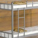 Ver imagem 3 de Beliche de Aço Tubular Reforçado Mônaco Cinza