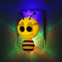 Ver imagem 1 de Luz Noturna Taschibra Led Bee com Sensor com Controle da Luz 0,5w Bivolt Amarelo