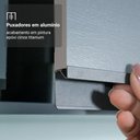 Ver imagem 7 de Armário de Cozinha Compacta de Canto Suspenso 465cm Cinza Nice Madesa 02