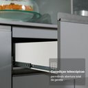 Ver mais imagens de Armário de Cozinha Compacta de Canto Suspenso 465cm Cinza Nice Madesa 02