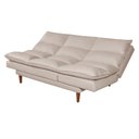 Ver imagem 2 de Sofá Cama Vancouver Suede 3 Lugares Areia 376 Império Estofados