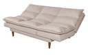 Ver imagem 2 de Sofá Cama Vancouver Suede 3 Lugares Areia 376 Império Estofados