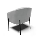 Ver imagem 7 de Cadeira Sala de Jantar Pé de Ferro Preto Kit 2 Stella Suede D03 - D’Rossi