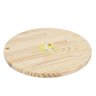 Tampo Redondo de Madeira Pinus (3x60x60) - 1