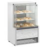 Vitrine Neutra Aurora Vidro Reto Mpna075r Gelopar Balcão Seco Branco Bivolt - 1