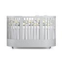 Ver imagem 3 de Berço Evolutivo Redondo 3 em 1 Wave Divicar Cinza