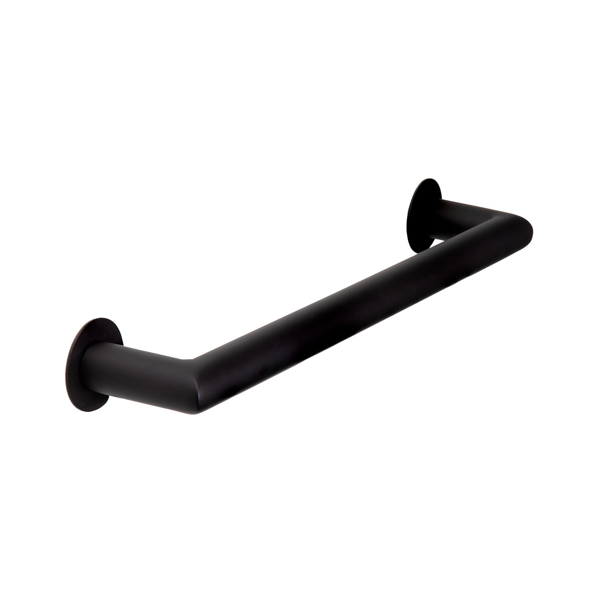 Toalheiro 30 Cm Inox Preto Fosco - Kromus Me0204b - 1