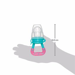 Porta-Frutinha Em Silicone Buba Azul e Rosa - 6
